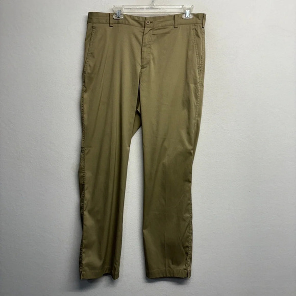 Nike flex golf pants 34X 32 tan 472532-235 - Picture 1 of 8